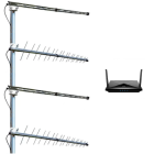 5G-paketti syrjäisille alueille, 4 antennilla