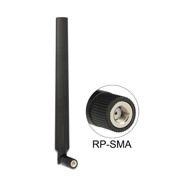 DeLOCK 88899 WiFi ympärisäteilevä antenni, 802.11a/b/g/n/ac, 2,4/5 GHz, 4-7 dBi