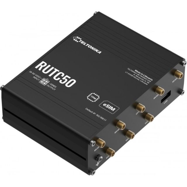 Teltonika RUTC50 V2 eSIM 5G Router