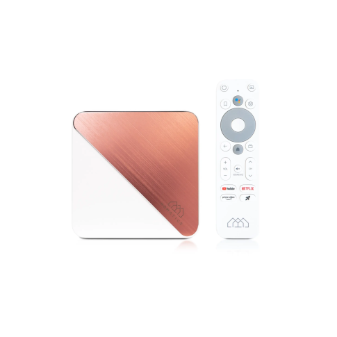 Homatics Android TV Box R 4K Plus WiFi 4GB RAM/32GB ROM + DVB-T2 H.265 Decoder
