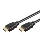 HDMI 1.4 Standard with Ethernet kaapeli 10 m, kullatut liittimet