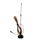 MAG100-500-SW9RA 3G/4G/LTE/GSM/WiFi Omnidirectional Whip Antenna, 690-960MHz 3dBi, 1710-2700MHz 7dBi, 50cm RG-178 cable, SW9/TS9
