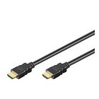 HDMI 1.4 High Speed Cable, 4K, 3D, 2m, gold plated contacts