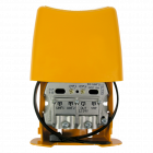 Televés 561721 UHF/UHF/VHF mastovahvistin (28/28/-1,5 dB) ja yhdyssuodin, 1 ulostulo, LTE700 & LTE800 suojattu