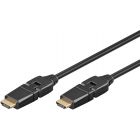 HDMI 1.4 High Speed with Ethernet Cable, 1m, rotatable head