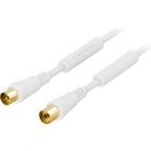 Antenna Cable 1,5m, IEC connectors, ferrite beads, gold plated connectors