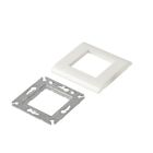 Erard 80 x 80mm Cover Plate for 45 x 45mm HDMI/USB Sockets