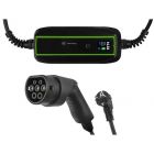 Green Cell EV16 Portable Electric Car Charger, Suko-Type2, 10/16A, 3,6kW, 5,5m