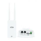 Wi-Tek 4G LTE Outdoor Modem and Router, 1 x PoE in, 1 x PoE out + WiFi, IP65, 48V, 2 x SMA female connectors for external antennas