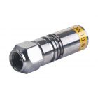 Cabelcon F connector FM-RG11-CX3-10.5QM for RG-11 & PRG-11 cable, compression, "quick mount"