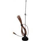 Elcard Omni-directional 5G/4G Whip Antenna, Magnet Stand, 900-2600 MHz, 3-7dBi, 3m cable, SMA male