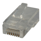 Televés RJ45 connector for Cat6, with pass through