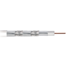 Maxtrack KHC-133 Antenna Cable, RG-6, Class A+, Copper Clad Steel, 135dB, 6.8mm, 500m, white