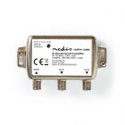 Nedis CATV Amplifier, 85 - 1218 MHz, 12 dB, active return channel for cable modem, 2 outputs