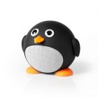 Nedis Animaticks Bluetooth Speaker, 3 hours playtime, Hands-free calling, Pippy Pinguin
