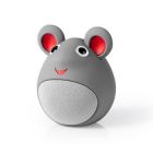 Nedis Animaticks Bluetooth Speaker, 3 hours playtime, Hands-free calling, Melody Mouse