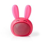 Nedis Animaticks-Bluetooth-kaiutin, 3 tunnin käyttöaika, Hands-free-puhelut, Robby Rabbit