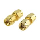 Adapter CSGP02110GD, SMA male - RP-SMA male, gold plated connectors