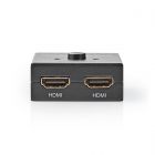 Nedis HDMI-kytkin & jakaja 2/1, 4K/UHD@60 Hz, HDCP2.2