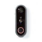 Nedis SmartLife älykäs ovikello kameralla, paristokäyttöinen, Full HD 1080p, Liiketunnistimella, harmaa, IP54