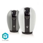 Nedis SmartLife IP-camera, Pan/Tilt/Zoom, WiFi, Full HD 1080p, Grey/White