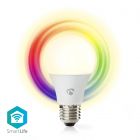 Nedis SmartLife älykäs LED-lamppu, WiFi, E27, 806 lm, monivärinen
