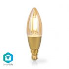 Nedis SmartLife LED Bulb, WiFi, E14, 470 lm, White