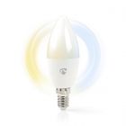 Nedis SmartLife Smart LED Bulb, WiFi, E14, 350 lm, White