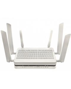 Telewell TW-EAV510 WiFi6AX SDX62 NSA & SA 4G+/5G-modeemi & xDSL modeemi & Dual Band 1200 Mbps WiFi6 & 5-porttinen reititin, 4 x SMA naaras liitäntää ulkoisille antenneille, operaattorivapaa