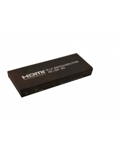HDSP2X4-4K HDMI-jakaja 2 > 4, 4K/UHD@60Hz, HDCP, vahvistin