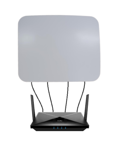 5G-paketti 5G-kuuluvuusalueen lähelle, 4 antennilla